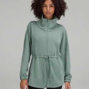 Elegant Cowl Neck Sweater in Sage